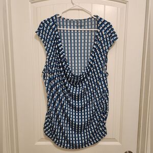 Lane Bryant Size 22/24 Blue White Black